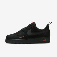 Nike Air Force 1 Low Multi-Swoosh Black Crimson